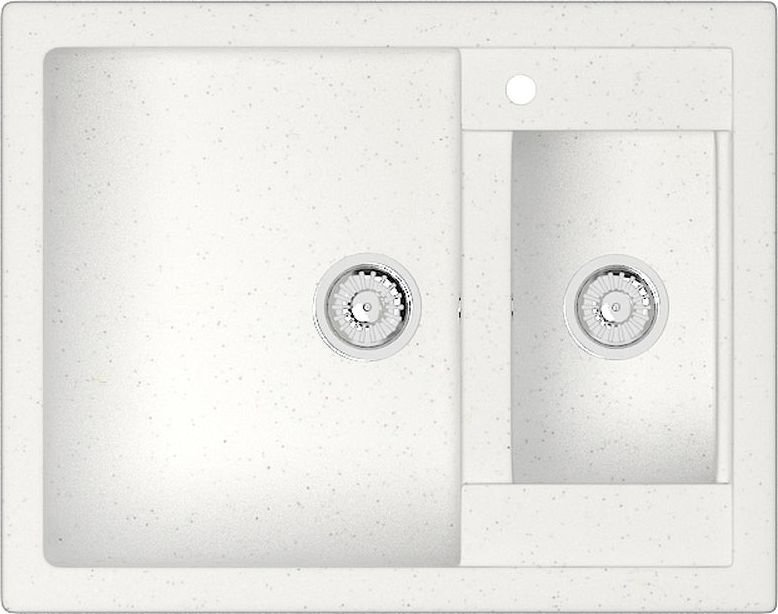 

Кухонная мойка MARRBAXX Карельский камень модель 19/G31 (белый)