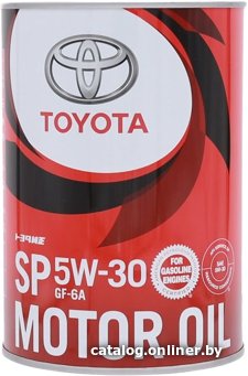 Моторное масло Toyota Motor Oil SP GF-6A 5W-30 1л