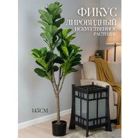 Искусственное растение Merry Bear Home Decor Фикус Лировидный AX297145