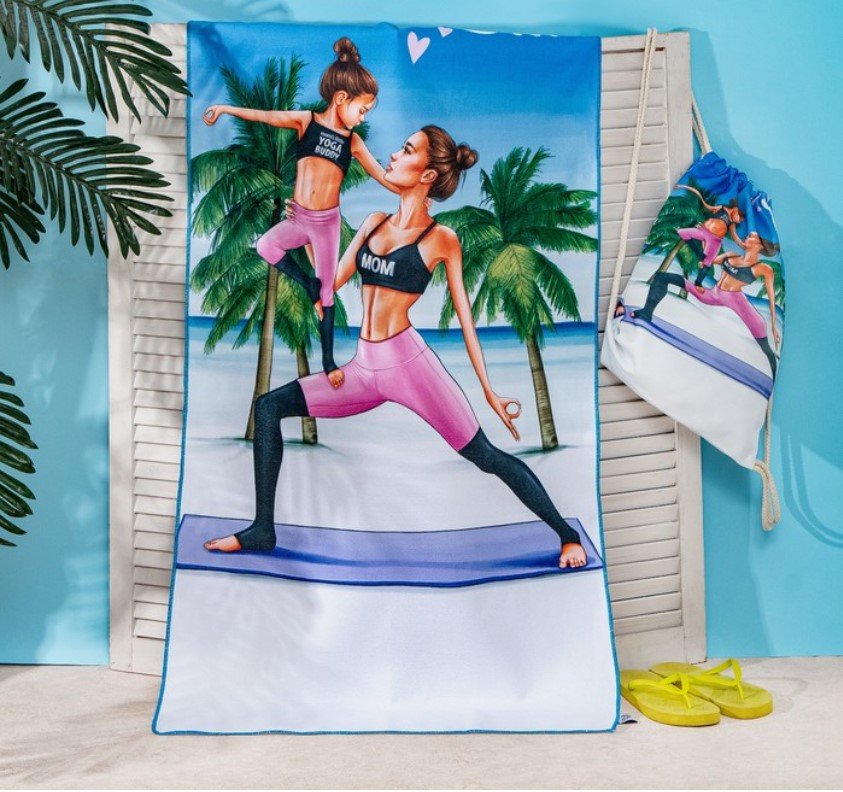 

Полотенце Этель Yoga mom 70x140 4794204