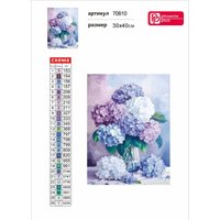 Алмазная мозаика  Феникс+ Букет гортензий 70810