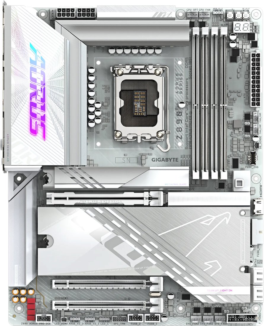 

Материнская плата Gigabyte Z890 Aorus Pro Ice