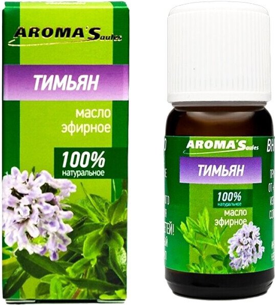 

Aroma Saules Эфирное масло Тимьян 10 мл