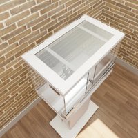 Террариум Hydroterra Tropicana 50 л (белый)