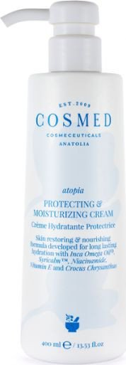 

COSMED Крем Atopia protecting&moisturizing cream защитный увлажняющий для сухой и очень сухой кожи 400 мл