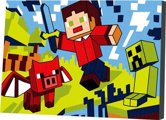 Картина по номерам Школа талантов Город будущего 10667304