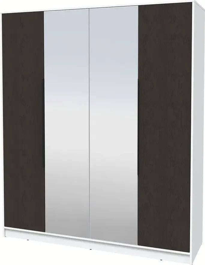 

Шкаф распашной Интерлиния Концепт КТ-Ш4з Глосс (белый платинум/дуб английский)