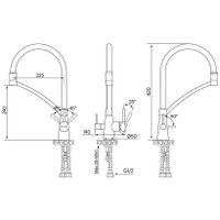Смеситель Paulmark Siеgen Si213111-BS (брашированная сталь)