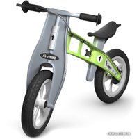 Беговел FirstBIKE Street с тормозом (зеленый)