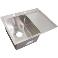 Кухонная мойка Wisent WS-36550-L/GER013 (с сифоном, дозатором и коландером)