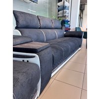 Диван ПетраМебель Айпетри Люкс (черно-белый)