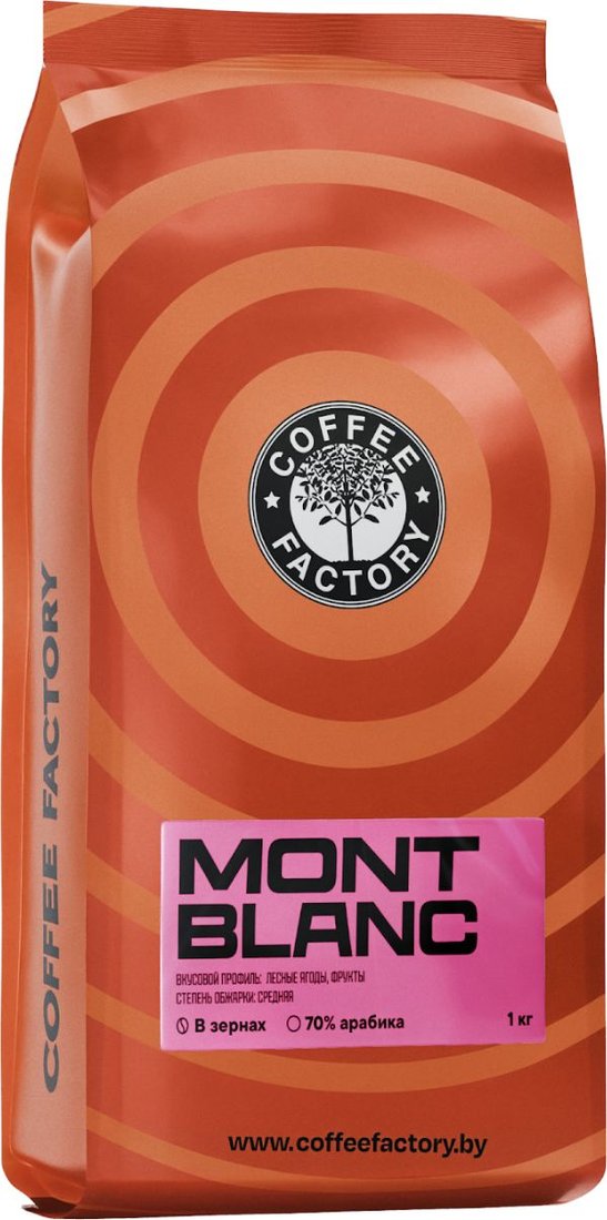 

Кофе Fusion Coffee Mont Blanc зерновой 1 кг