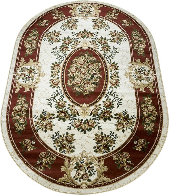 

Ковер для жилой комнаты БелКа Акварель 20611 22123 Овал (0.8х1.5)