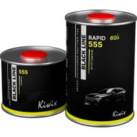 Автомобильный лак Kiwix Black Line Rapid 555 акрил-уретановый 1л + 0.5л