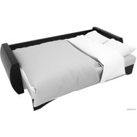 Диван Лига диванов Сатурн 28168 (экокожа, белый/черный)