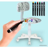 Компьютерное кресло Бюрократ CH-W201NX/PS (белый)