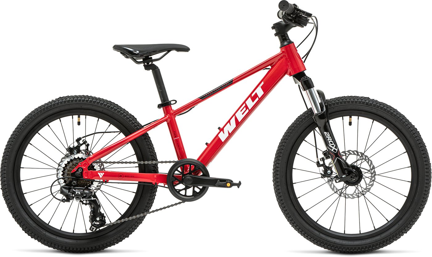

Детский велосипед Welt Brave 1.0 20 MD 2025 (sparkling red)