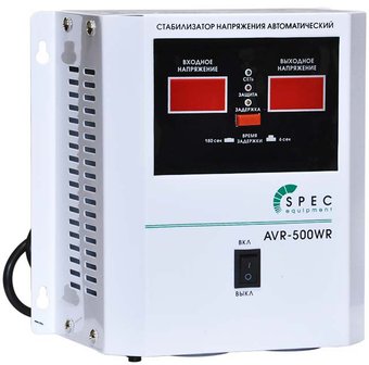 Стабилизатор напряжения Spec AVR-500WR
