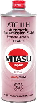 

Трансмиссионное масло Mitasu MJ-321 ATF III H Synthetic Blended 1л