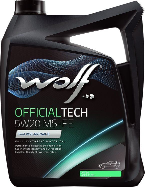 

Моторное масло Wolf OfficialTech 5W-20 MS-FE 4л