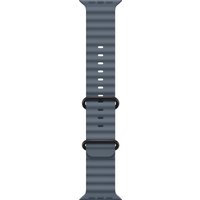 Умные часы Apple Watch Ultra 3 LTE 49 мм (титановый корпус, черный/синий, ремешок из эластомера)