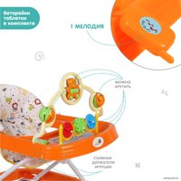 Ходунки Alis Мишка 8 (оранжевый)