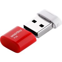 USB Flash SmartBuy Lara 4GB (красный)