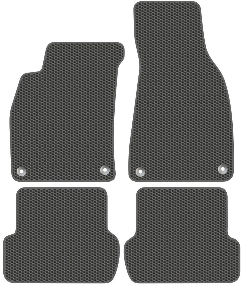 

Комплект ковриков для авто Alicosta Audi A4 II, III (кабриолет, универсал, седан / B7, B6) 2000 - 2009 (серый)