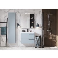  Акватон Шкаф с зеркалом для ванной Амели 80 1A262602AE820