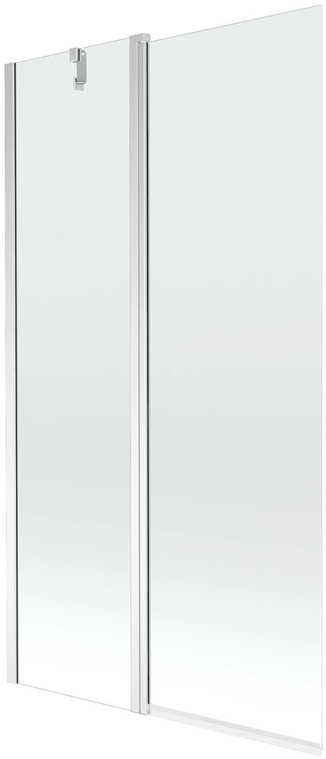 

Стеклянная шторка для ванны Mexen Flip Chrome 100