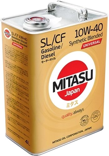 

Моторное масло Mitasu MJ-125 10W-40 4л