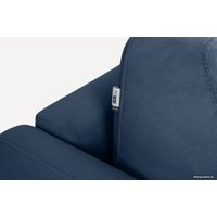 Угловой диван Divan Льери Мини Velvet Blue 240321 (синий)