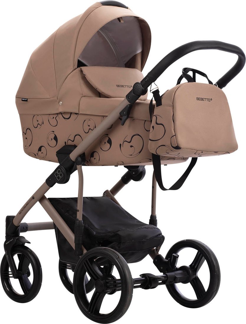 

Универсальная коляска BEBETTO Magnum Light SE 2в1 (06, темно-бежевый/бежевая рама)