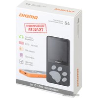 Плеер MP3 Digma S4 8GB (белый/оранжевый)