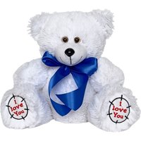 Классическая игрушка Sun&Rain Медведь Тед 30см (белый)