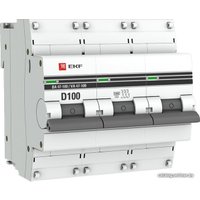 Выключатель автоматический EKF PROxima ВА 47-100 3P 100A (D) 10kA mcb47100-3-100D-pro в Витебске