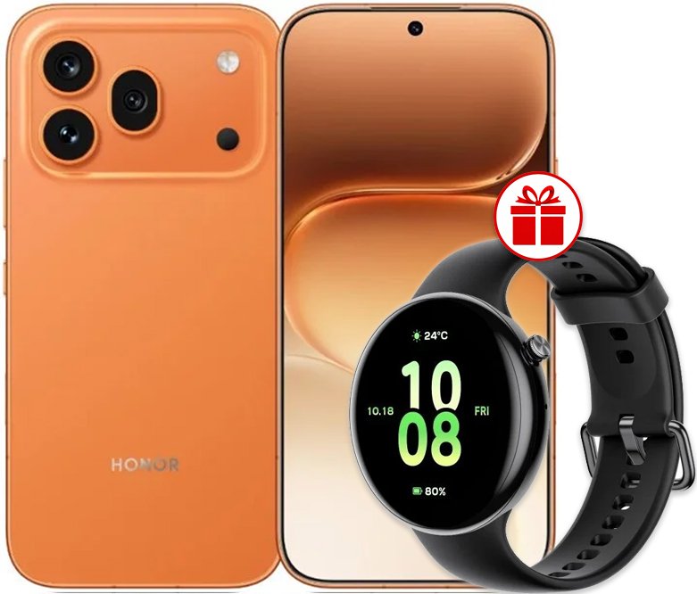 

Телефон HONOR 600 Pro Dual SIM 12GB/512GB международная версия (оранжевый) + умные часы HONOR Watch Fit по акции
