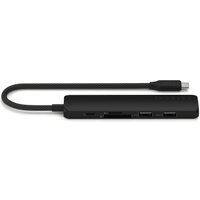 Док-станция Satechi 6-in-1 USB-C Slim Multiport Adapter ST-P6SK (черный)