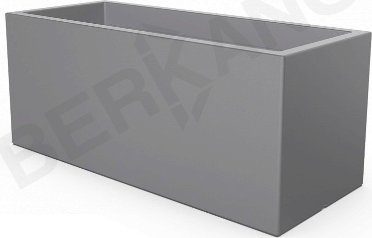 

Кашпо Berkano Cubric 120*50 DB (графит)