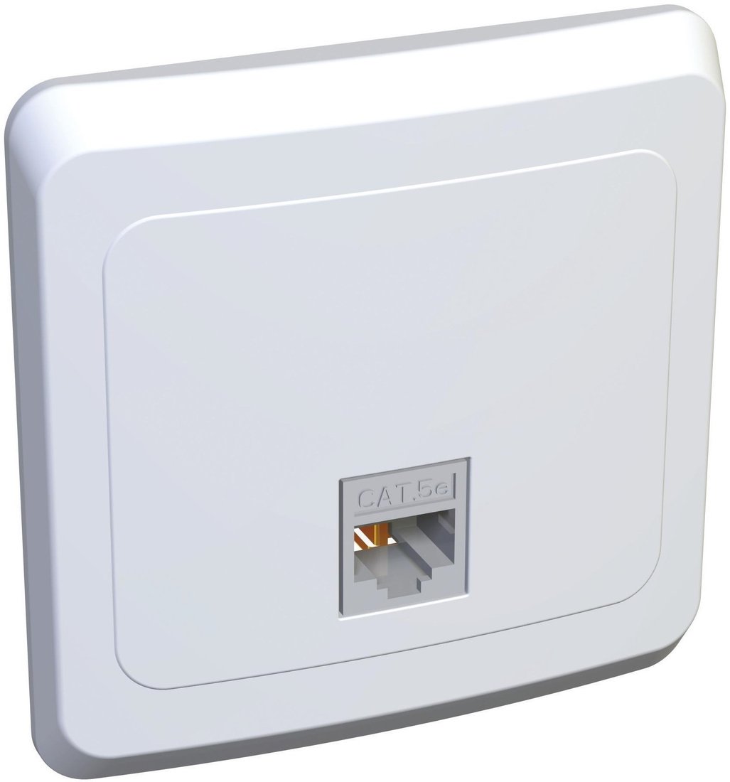 

Розетка компьютерная Schneider Electric Этюд KOMC-001B