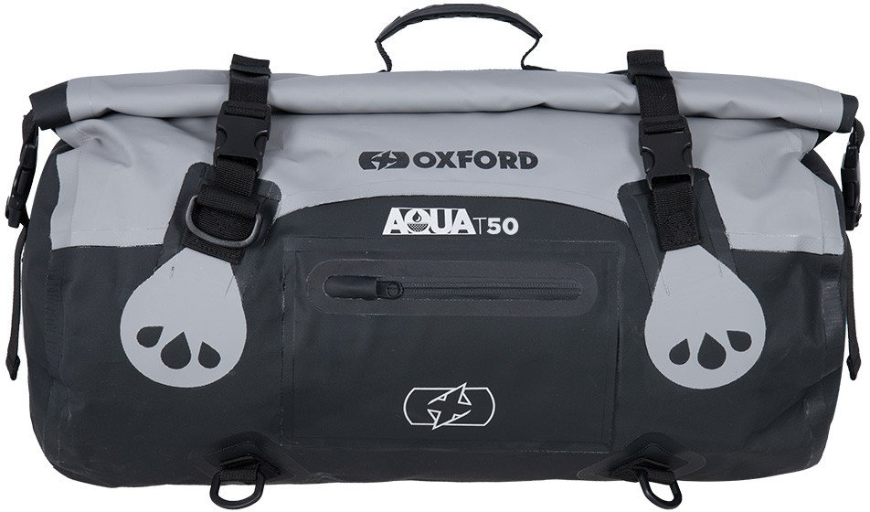 

Спортивная сумка Oxford Aqua T-50 Roll Bag OL482 (серый/черный)