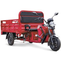 Грузовой электроскутер Rutrike D4 NEXT 1800 60V 1200W (красный)