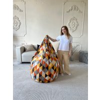 Кресло-мешок Flagman Груша Мега Г3.4-06 Ромб A04