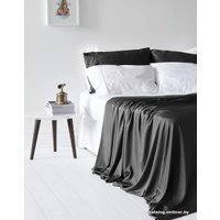 Семейный комплект постельного белья GoodNight Essential Семейный 400383 (черный)