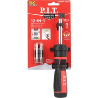 Набор отвертка с битами P.I.T. Advance HSDR04-0012B (13 предметов)