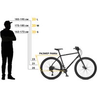 Велосипед Shulz The Lightning M 2025 (грозовое облако)