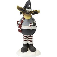 Фигурная свеча Tkano New Year Essential Festive moose TK24-NY_CND0006 (белый/серый)