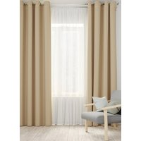 Комплект штор Loon Латте на люверсах GO.LUV.LAT-1 (бежевый)