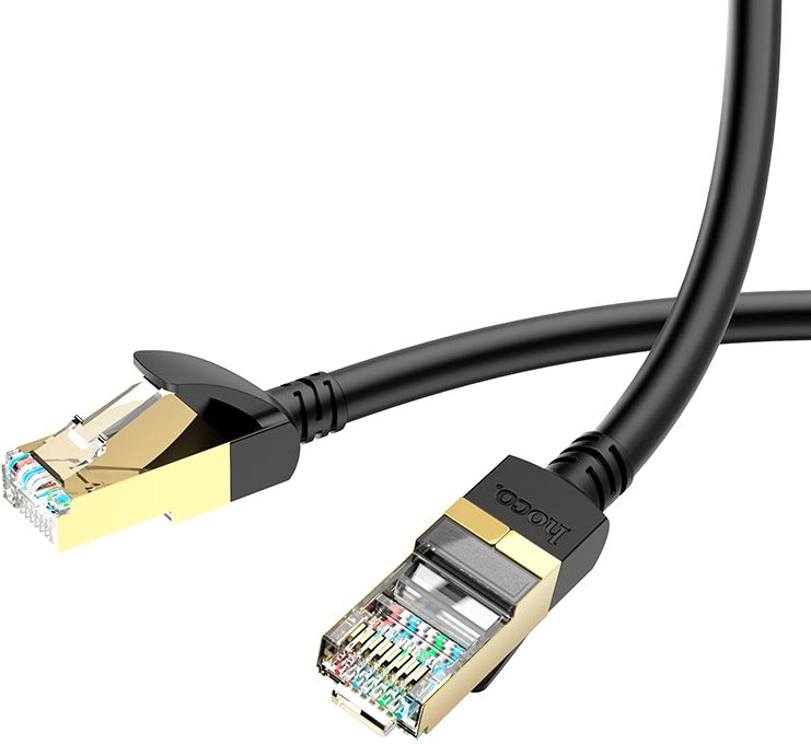 

Кабель Hoco US02 RJ45 - RJ45 (1 м, черный)