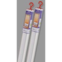 Плиссе Delfa Plain Transparent СПШ-3504 (57x160, белый)